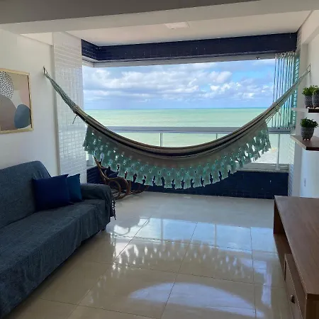 Bela Hospedagem - Flat pé na areia no Bessa com vista incrível do mar João Pessoa Exterior foto