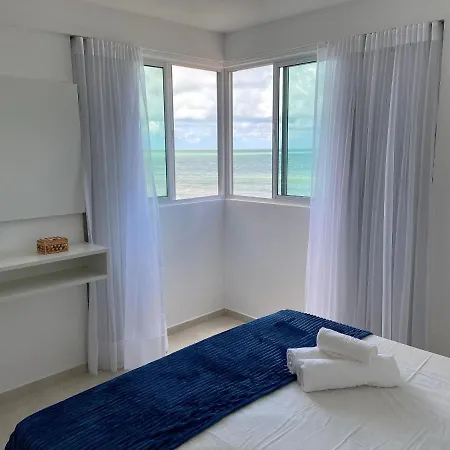 Bela Hospedagem - Flat pé na areia no Bessa com vista incrível do mar João Pessoa Exterior foto