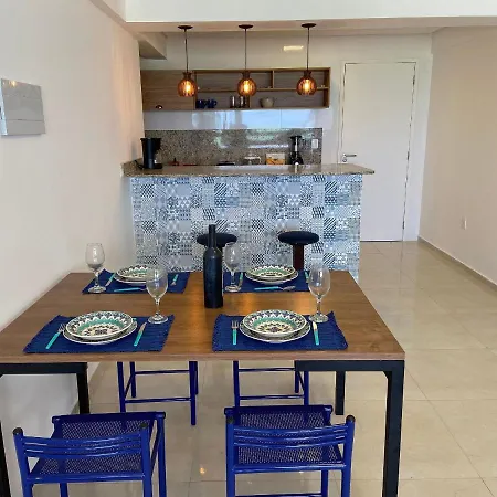 Bela Hospedagem - Flat pé na areia no Bessa com vista incrível do mar João Pessoa Exterior foto